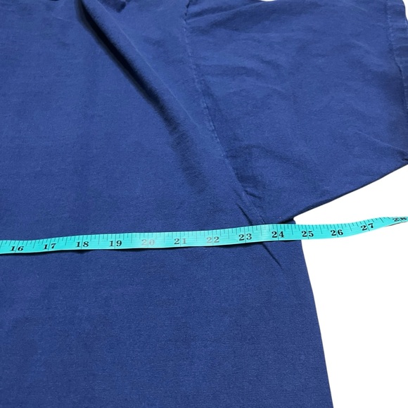 Vintage 90s Champion Men’s Authentic Athletic Blue Big Logo T-Shirt USA Size XL - Picture 7 of 8